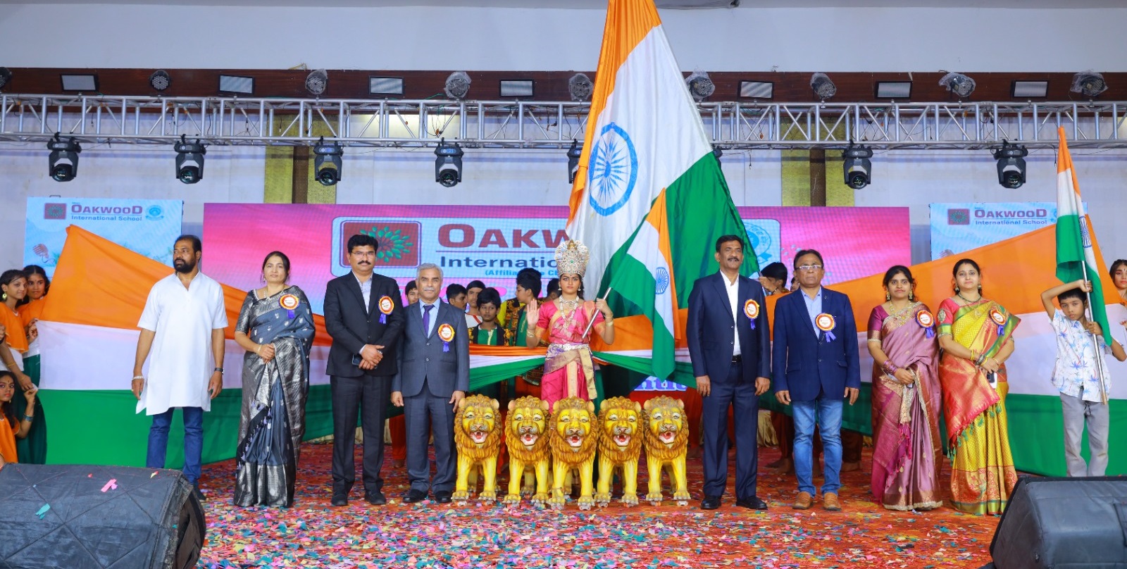 Tarang 2025 annual cultural celebration at Oakwood International School